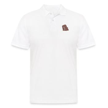 Burmese Cat Couple - Men's Polo Shirt - white - Front - Kai (181cm)
