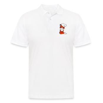 Fox Chapeau de chef Chef Cuisine Restaurant Cuisine - Polo Homme - blanc - Devant - Kai (181cm)