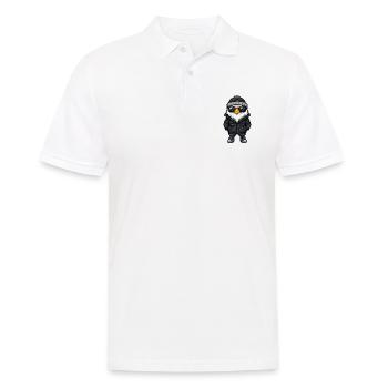 Eagle Cool Comic - Men's Polo Shirt - white - Front - Kai (181cm)