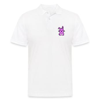 Ostern Symbol Hase - Männer Poloshirt - Weiß - Vorne - Kai (181cm)
