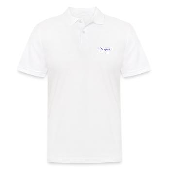 J ai changé. Non je rigole, nique ta mère - Polo Homme - blanc - Devant - Kai (181cm)