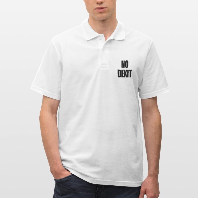 No dexit Männer Poloshirt