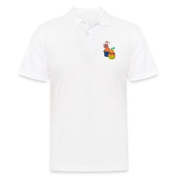 Gâteau au muffin Halloween - Polo Homme - blanc - Devant - Kai (181cm)