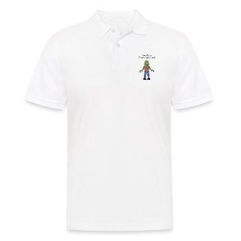 Parenthood it never really ends - Men's Polo Shirt - white - Front - Kai (181cm)