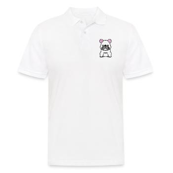 Bulldogge französische englisch Hündchen kawaii 9 - Männer Poloshirt - Weiß - Vorne - Kai (181cm)