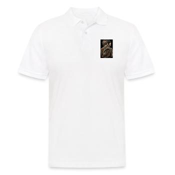 Geisha Yakuza Tattoo Japanischer Drache - Männer Poloshirt - Weiß - Vorne - Kai (181cm)
