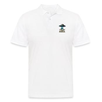 Take me to the Festival - Männer Poloshirt - Weiß - Vorne - Kai (181cm)