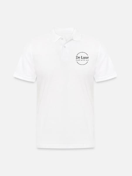 De Luxe - Männer Poloshirt - Weiß