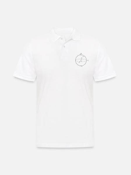 Bloch Sphere - Men's Polo Shirt - white