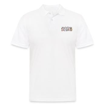 Cardiology Squad Leopard Print Funny - Men's Polo Shirt - white - Front - Kai (181cm)