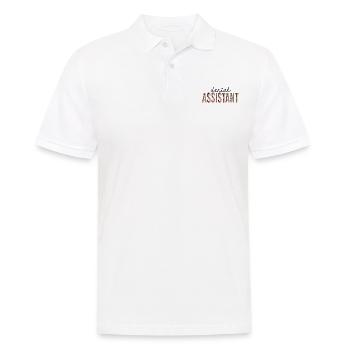 Assistant dentaire Leopard Print Drôle - Polo Homme - blanc - Devant - Kai (181cm)