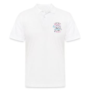 Tanz mit Feen Schwimmen Sie mit Meerjungfrauen Pitl Cith - Männer Poloshirt - Weiß - Vorne - Kai (181cm)