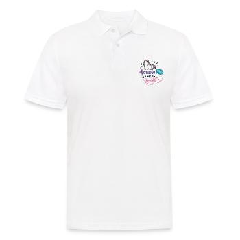 Folgen Sie Ihrem Inner Mental Health Matters Vintage - Männer Poloshirt - Weiß - Vorne - Kai (181cm)