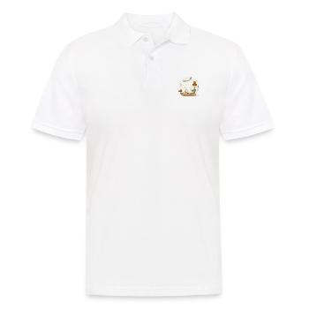 Wassersport - Männer Poloshirt - Weiß - Vorne - Kai (181cm)
