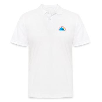 Sommer - Männer Poloshirt - Weiß - Vorne - Kai (181cm)