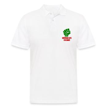 Women life freedom - Polo Homme - blanc - Devant - Kai (181cm)