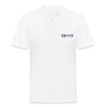 Drapeau de la Finlande - Polo Homme - blanc - Devant - Kai (181cm)