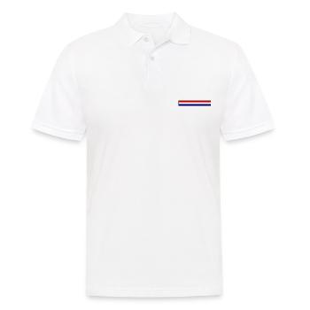 Drapeau Hollande - Polo Homme - blanc - Devant - Kai (181cm)