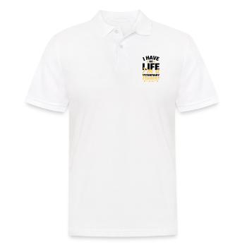 Veterinary medicine study veterinary student - Men's Polo Shirt - white - Front - Kai (181cm)