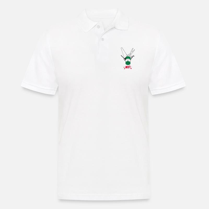 Chirurg - Männer Poloshirt - Weiß