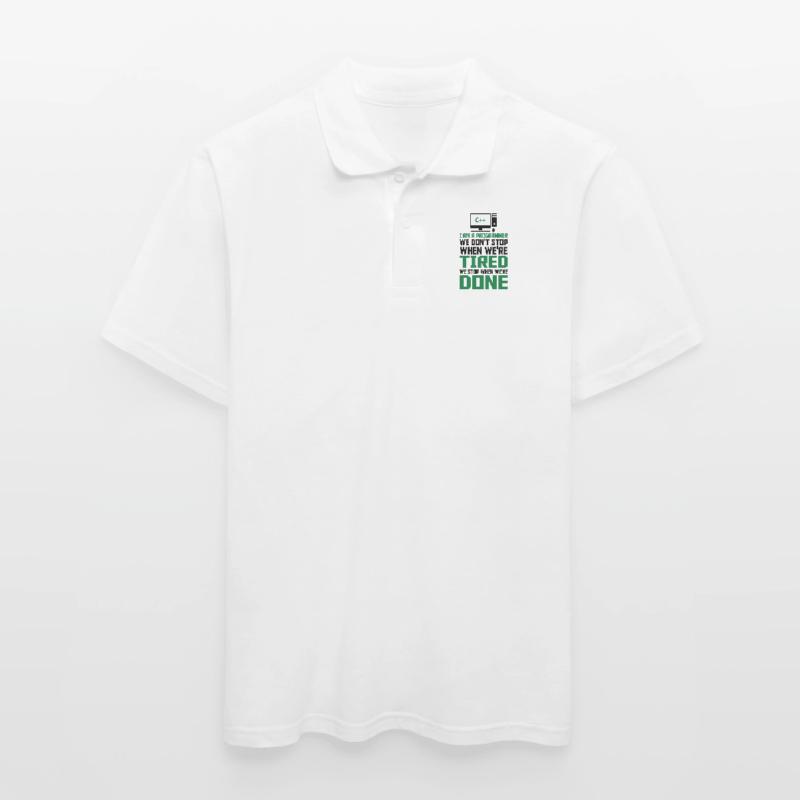 I'm A Programmer I Write Code Computer Scientist A Männer Poloshirt