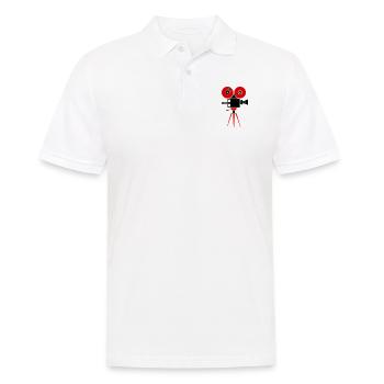 caméra - Polo Homme - blanc - Devant - Kai (181cm)