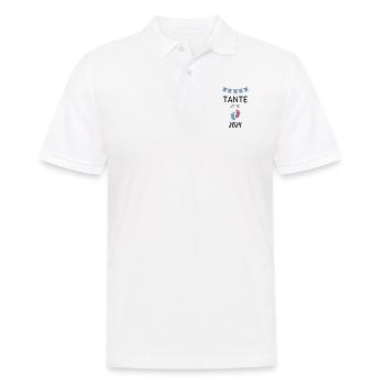 Tante Loading... 2024 - Männer Poloshirt - Weiß - Vorne - Kai (181cm)