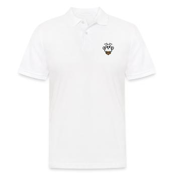 Halloween Geist Gruselig Spuk Angst Grauen Party - Männer Poloshirt - Weiß - Vorne - Kai (181cm)