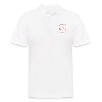 Aquarium - Männer Poloshirt - Weiß - Vorne - Kai (181cm)
