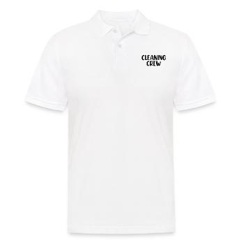 Équipe de nettoyage Entretien ménager Nettoyants drôles - Polo Homme - blanc - Devant - Kai (181cm)
