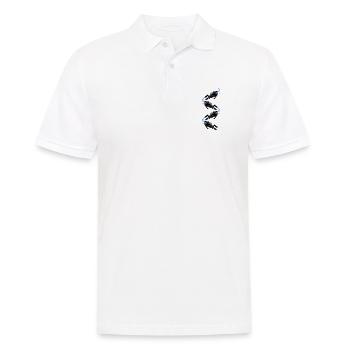 Diving Divers - Men's Polo Shirt - white - Front - Kai (181cm)