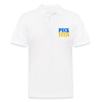 Puck futin - Men's Polo Shirt - white - Front - Kai (181cm)