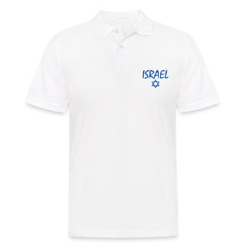 Israël - Polo Homme - blanc - Devant - Kai (181cm)