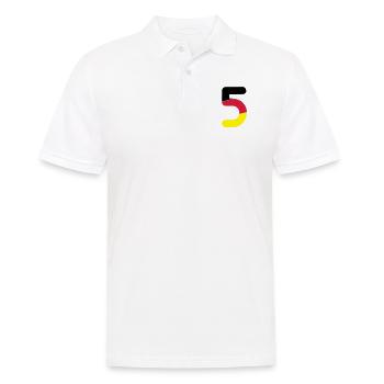 Euro 2012 Allemagne nationale numéro de l'équipe - Polo Homme - blanc - Devant - Kai (181cm)