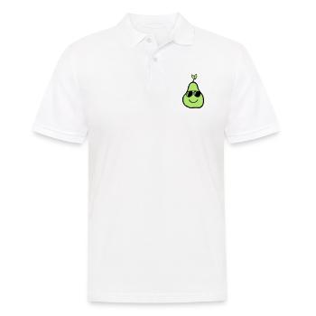 poire fraîche - Polo Homme - blanc - Devant - Kai (181cm)