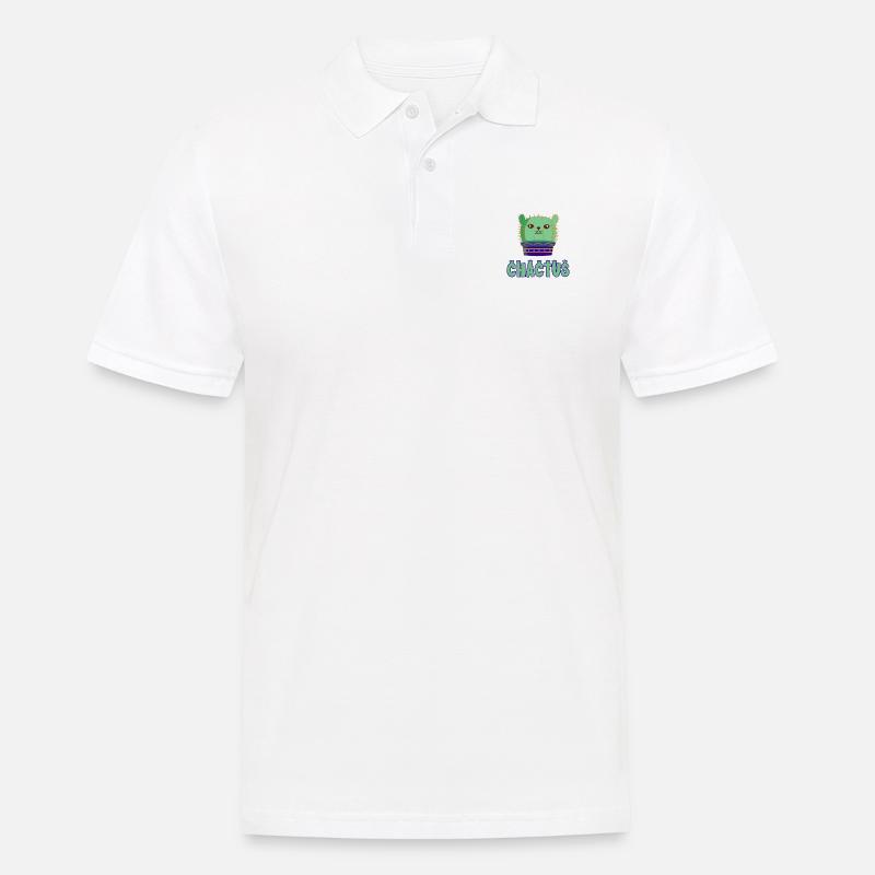 chactus - Polo Homme - blanc