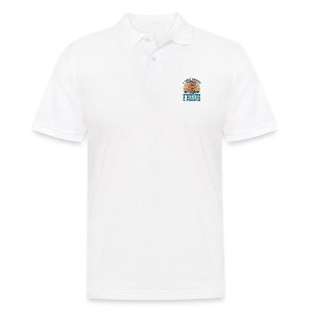 Frog - Men's Polo Shirt - white - Front - Kai (181cm)