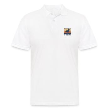 Ente - Männer Poloshirt - Weiß - Vorne - Kai (181cm)