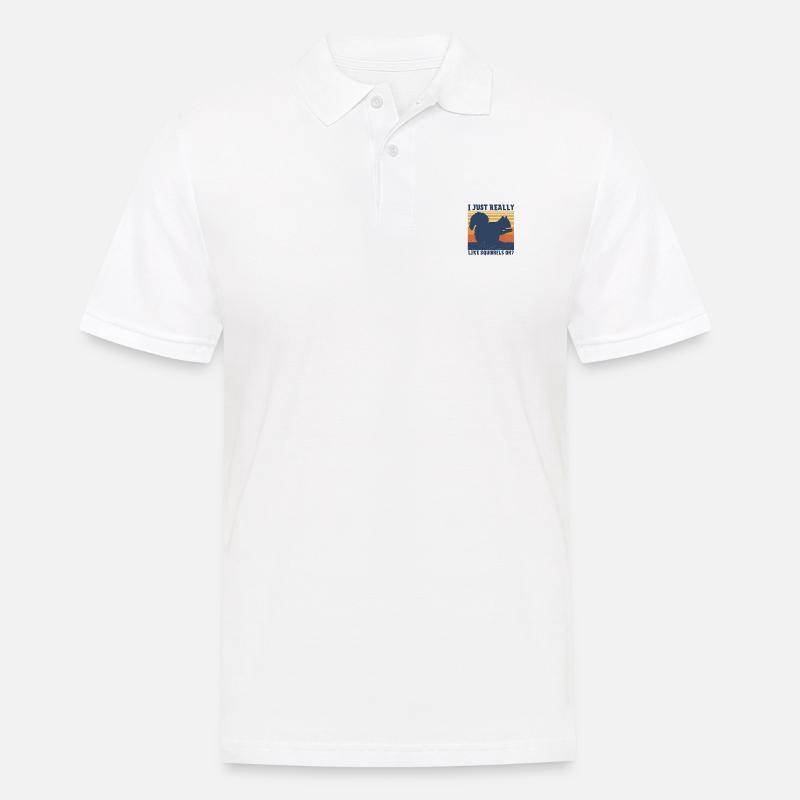 Eichhörnchen - Männer Poloshirt - Weiß