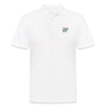 Sommer - Männer Poloshirt - Weiß - Vorne - Kai (181cm)
