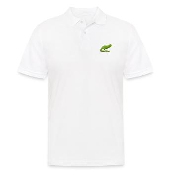 Wildtiere - Männer Poloshirt - Weiß - Vorne - Kai (181cm)