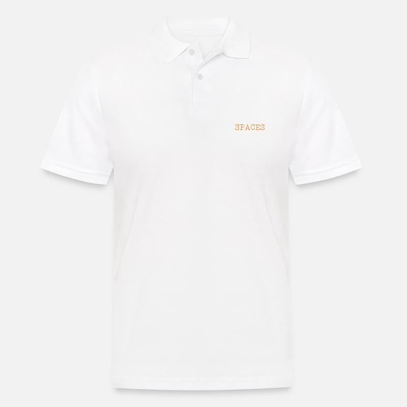 Ich Einrücke Mit Leerzeichen - Männer Poloshirt - Weiß