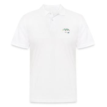 Garden Kings Jardinier Jardinier Dictons Dames - Polo Homme - blanc - Devant - Kai (181cm)