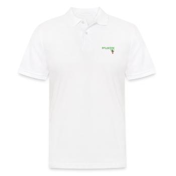 Les plantes vont toujours jardinier dictons mesdames - Polo Homme - blanc - Devant - Kai (181cm)