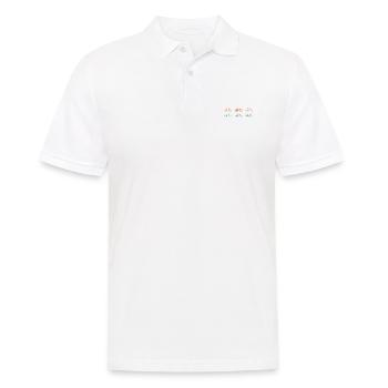 Different Road Bike Types Sport Bicycle Road Bike - Men's Polo Shirt - white - Front - Kai (181cm)