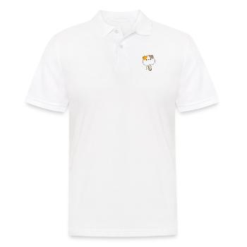 Chat de la crème glacée - Polo Homme - blanc - Devant - Kai (181cm)