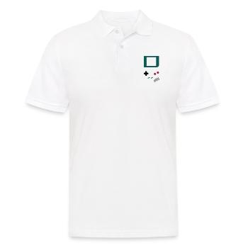 Game On - Männer Poloshirt - Weiß - Vorne - Kai (181cm)