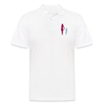 Maman Famille Fils - Polo Homme - blanc - Devant - Kai (181cm)