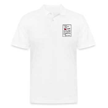 ich liebe meine frau - Männer Poloshirt - Weiß - Vorne - Kai (181cm)