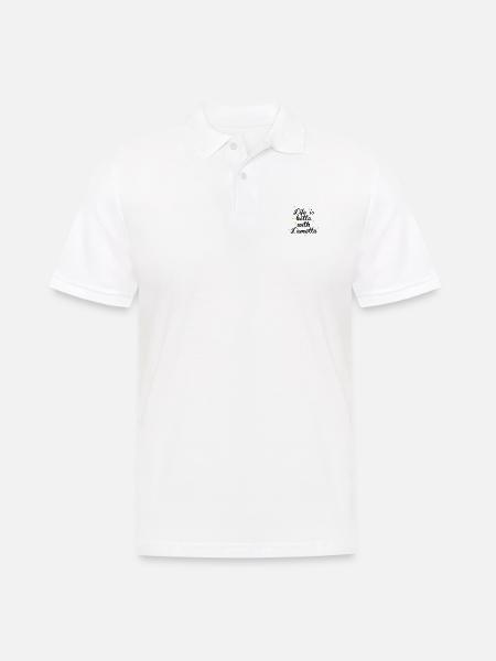Lametta - Männer Poloshirt - Weiß